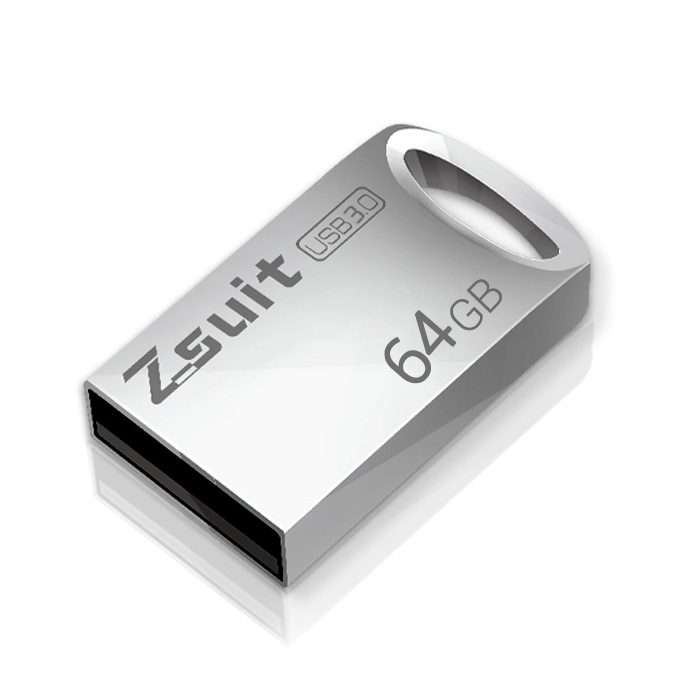 Zsuit 64GB USB 3.0 Mini Metal Ring Shape USB Flash Disk