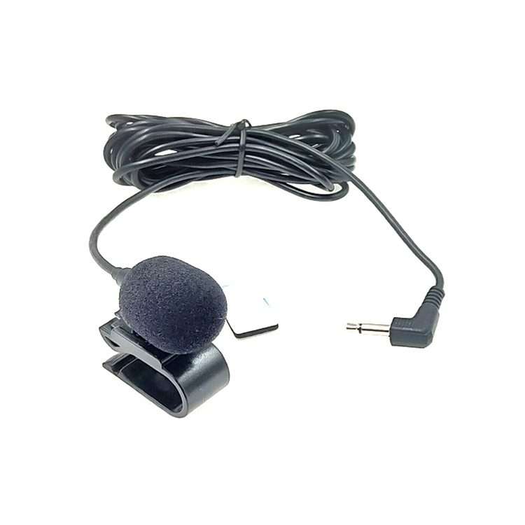 ZJ025MR Stick-on Clip-on Lavalier Mono Microphone for Car GPS / Bluetooth Enabled Audio DVD Extern