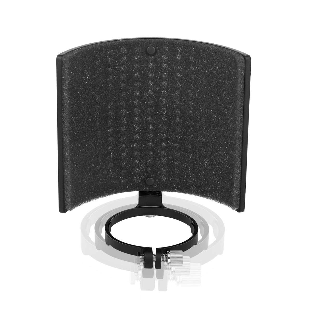 TEYUN PS-4x3 Condenser Microphone U-shaped Blowout Cover Desktop Bracket Audio Accesso ... (Black)