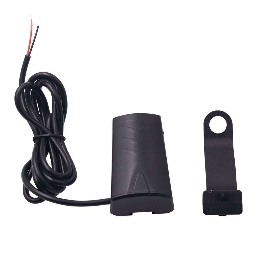 Motorcycle Waterproof DC 8-32V 5V / 1.2A Rearview Mirror USB Phone Charger Adapter, with Indicator