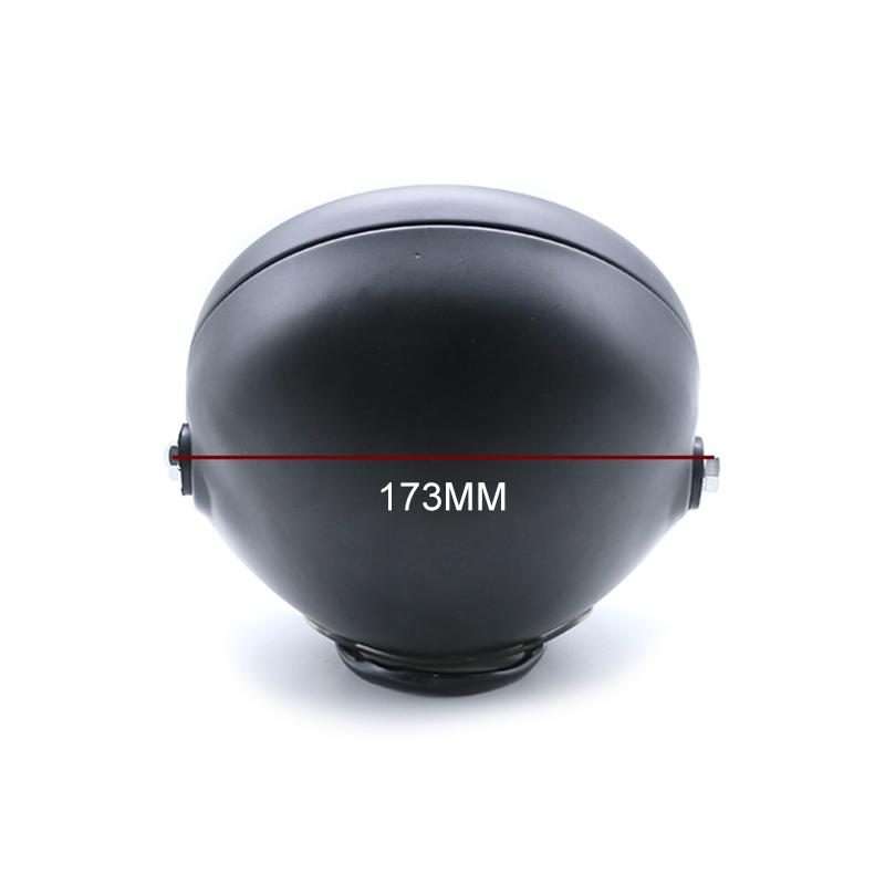 Motorcycle 5.75 inch Harley Headlight Retro Lamp LED Light Modification Accessories (White)