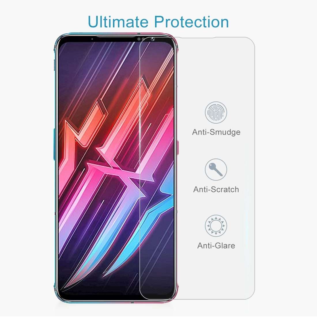 For Nubia Red Magic 6 / 6 Pro 10 PCS 0.26mm 9H Surface Hardness 2.5D Explosion-proof Tempered Glas