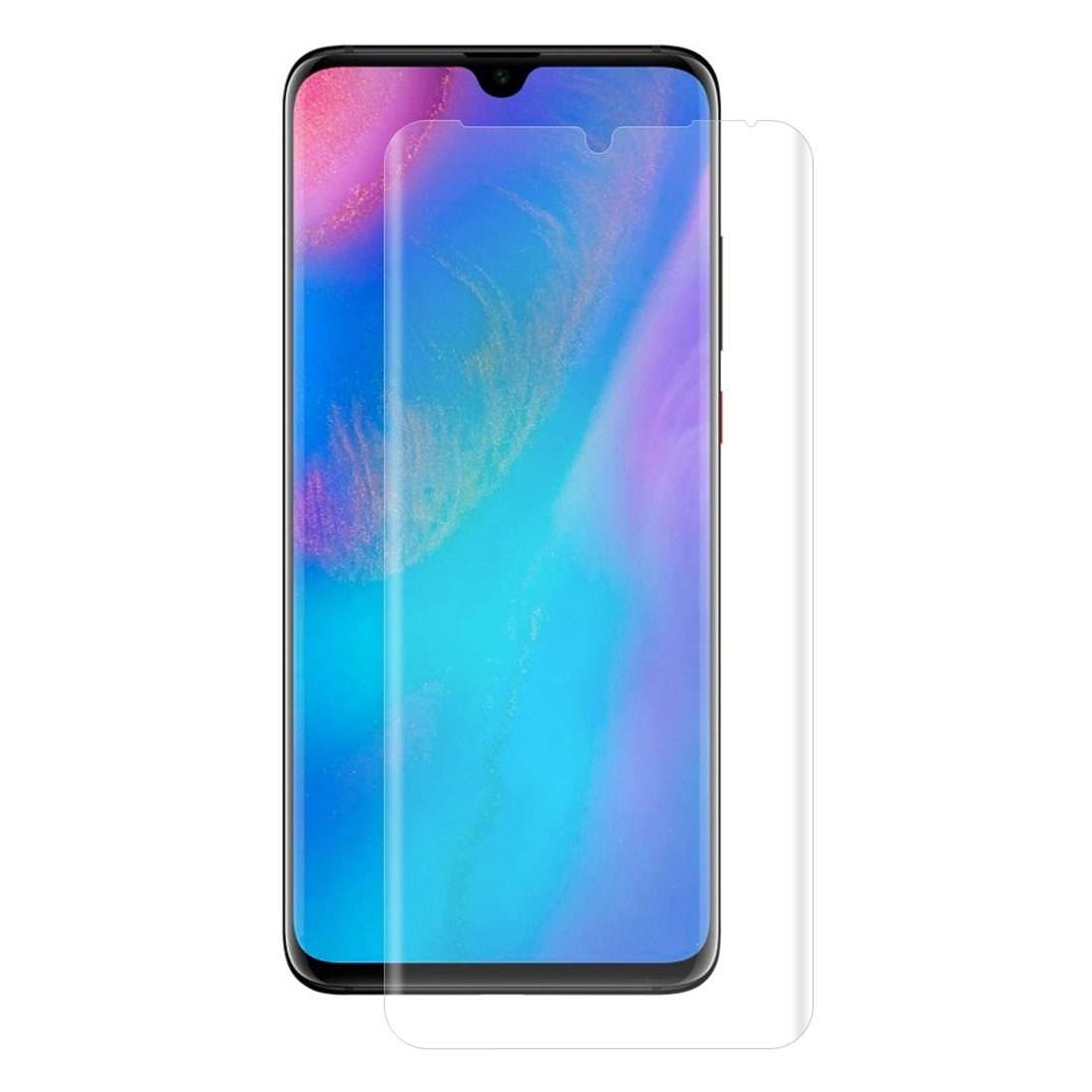 ENKAY Hat-Prince 0.26mm 9H 3D Explosion-proof Full Screen Curved Heat Bending Te ... (Transparent)