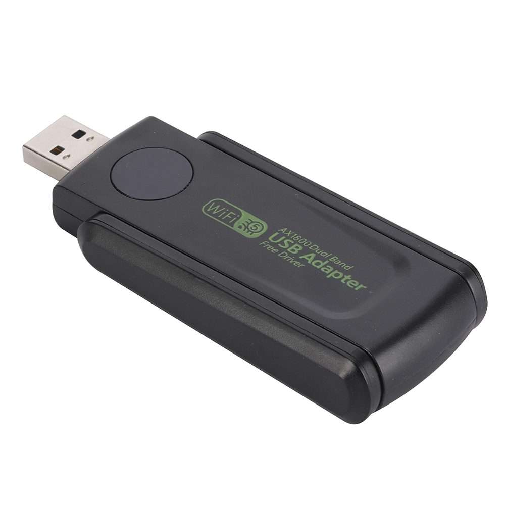 1516 Driverless Wireless Network Card Gigabit Dual Band 5G 150Mbps Computer USB Networ ... (Black)