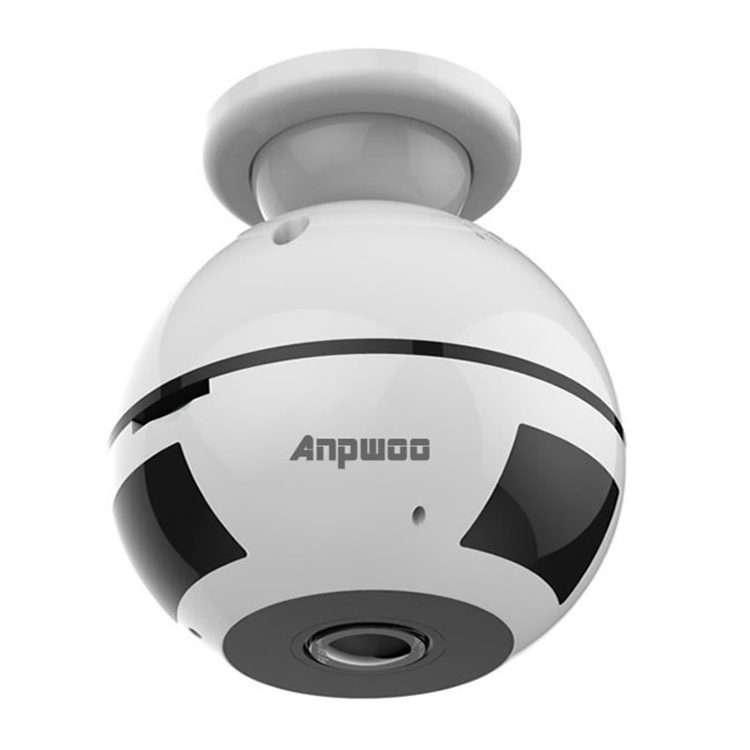 Anpwoo MN003 360 Degrees Panoramic 960P HD WiFi IP Camera, Support Motion Detection ... (Max 64GB)
