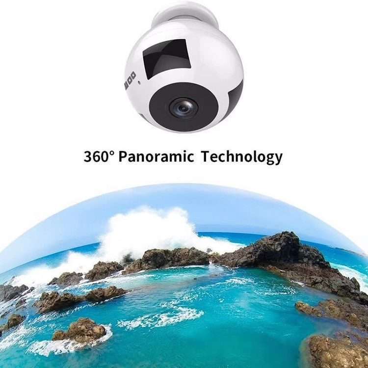 Anpwoo MN003 360 Degrees Panoramic 960P HD WiFi IP Camera, Support Motion Detection ... (Max 64GB)
