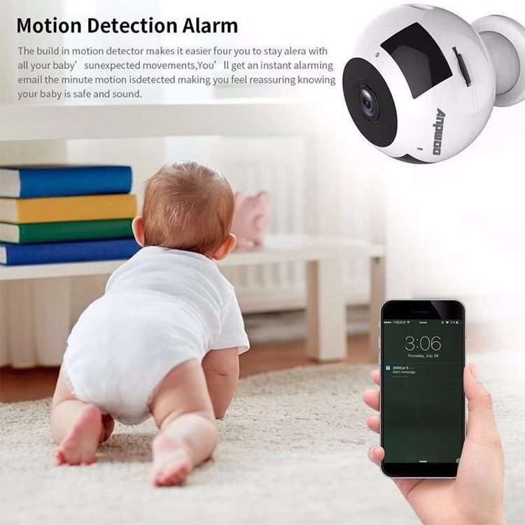 Anpwoo MN003 360 Degrees Panoramic 960P HD WiFi IP Camera, Support Motion Detection ... (Max 64GB)