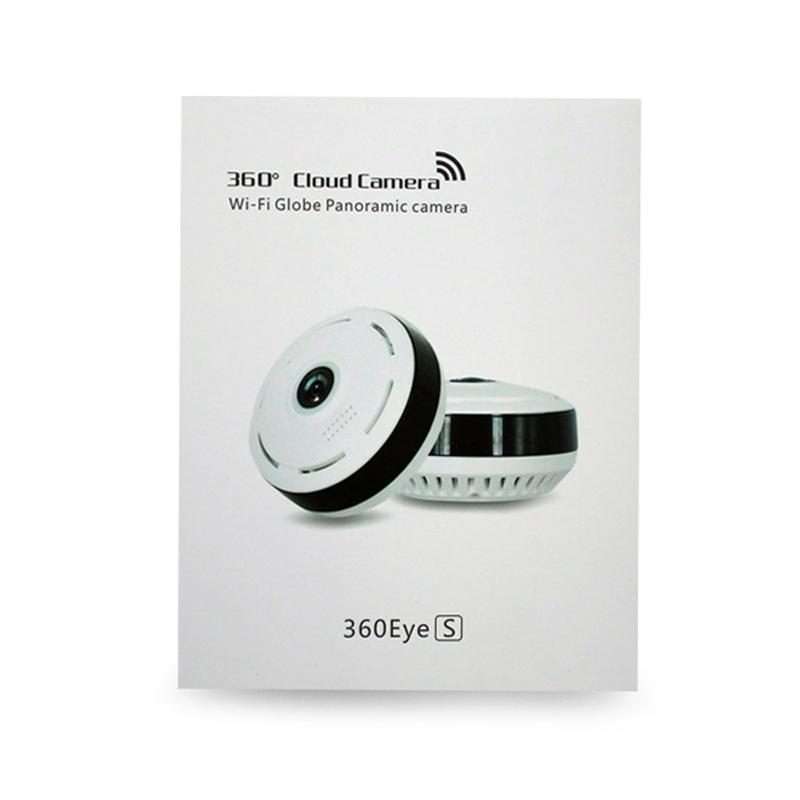 V380pro 360 Degree 1280*960P Network Panoramic Camera with TF Card Slot ,Support Mobil ... (White)