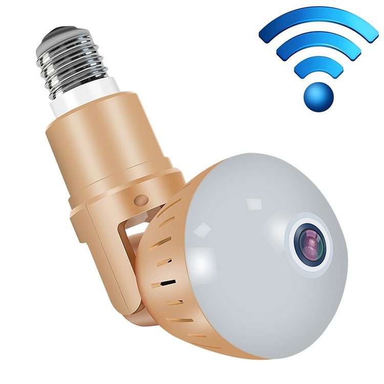 DP3 1.3 Megapixel Panoramic Universal Light Bulb Camera Mobile Phone Remote Installation Home Netw