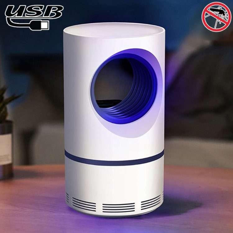 188 5W DC 5V 1A Cylindrical Type USB Photocatalyst Mosquito Killer Light Fly Killer Repellent, Siz
