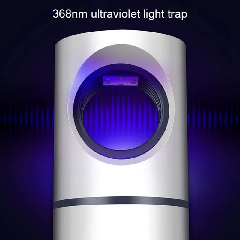 188 5W DC 5V 1A Cylindrical Type USB Photocatalyst Mosquito Killer Light Fly Killer Repellent, Siz