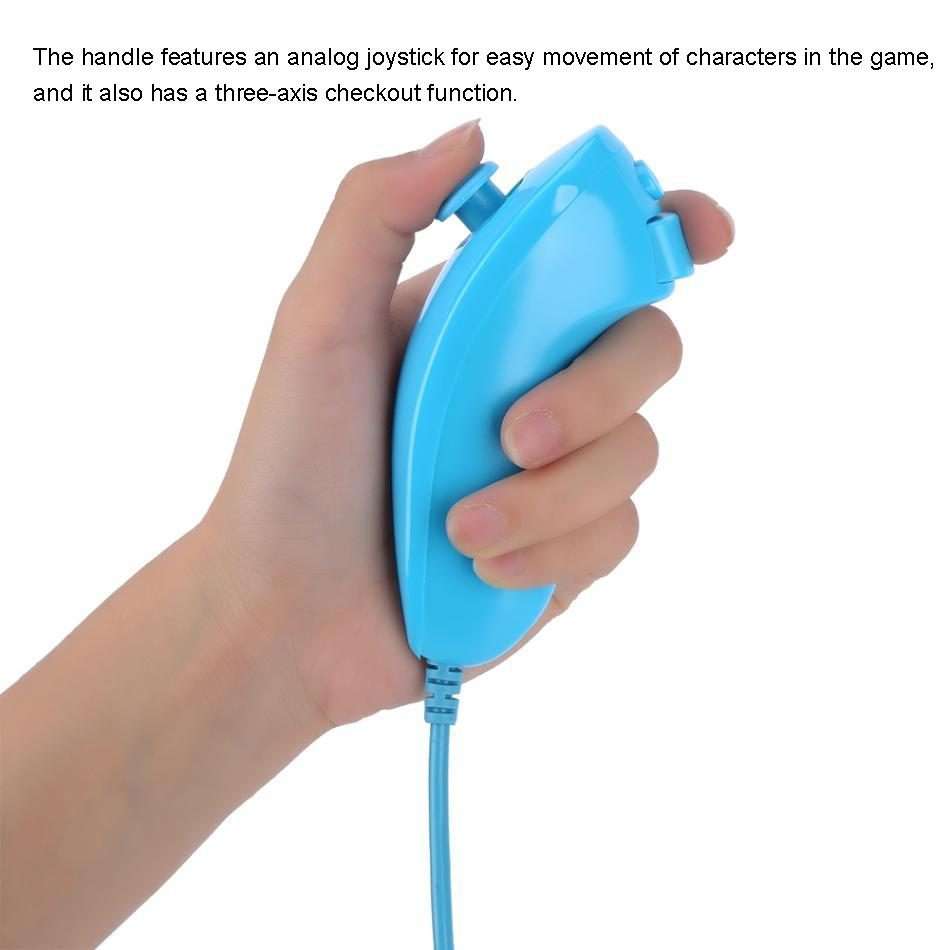 For Switch Wii Wireless GamePad Remote Controle(Blue)