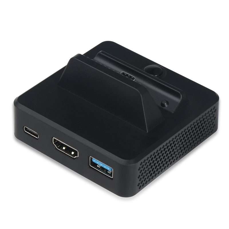 Multi-function Video Base Converter Station with Holder for Switch