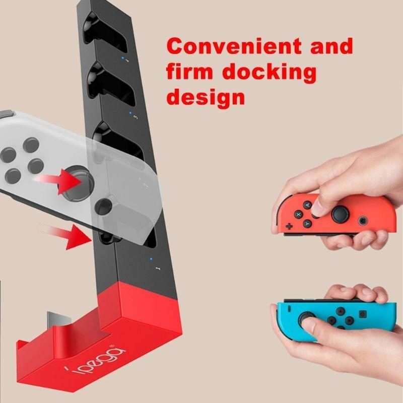 iPega PG-9186 Game Controller Charger Charging Dock Stand Station Holder with Indicator for Ninten