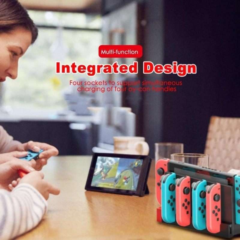 iPega PG-9186 Game Controller Charger Charging Dock Stand Station Holder with Indicator for Ninten