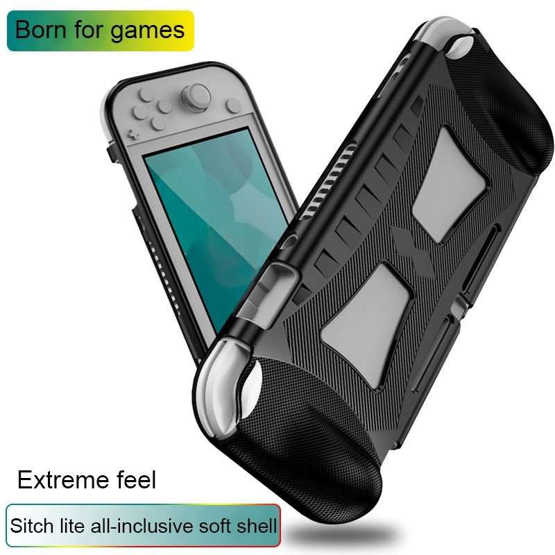 TPU Soft Protective Shell Drop Resistance for Nintendo Switch Lite(Yellow)