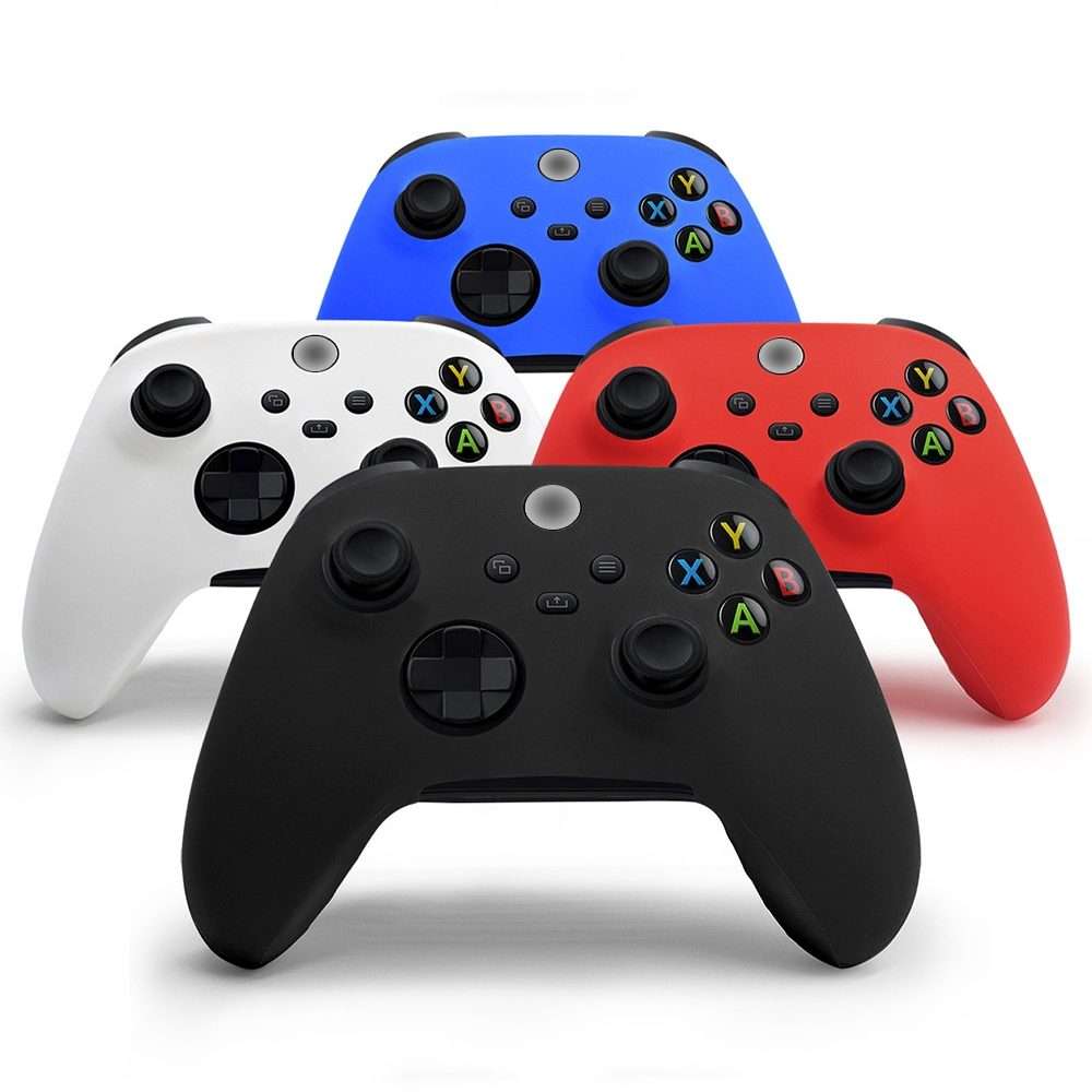 Anti-slip Silicone GamePad Protective Cover For XBOX Series X / S (Red)