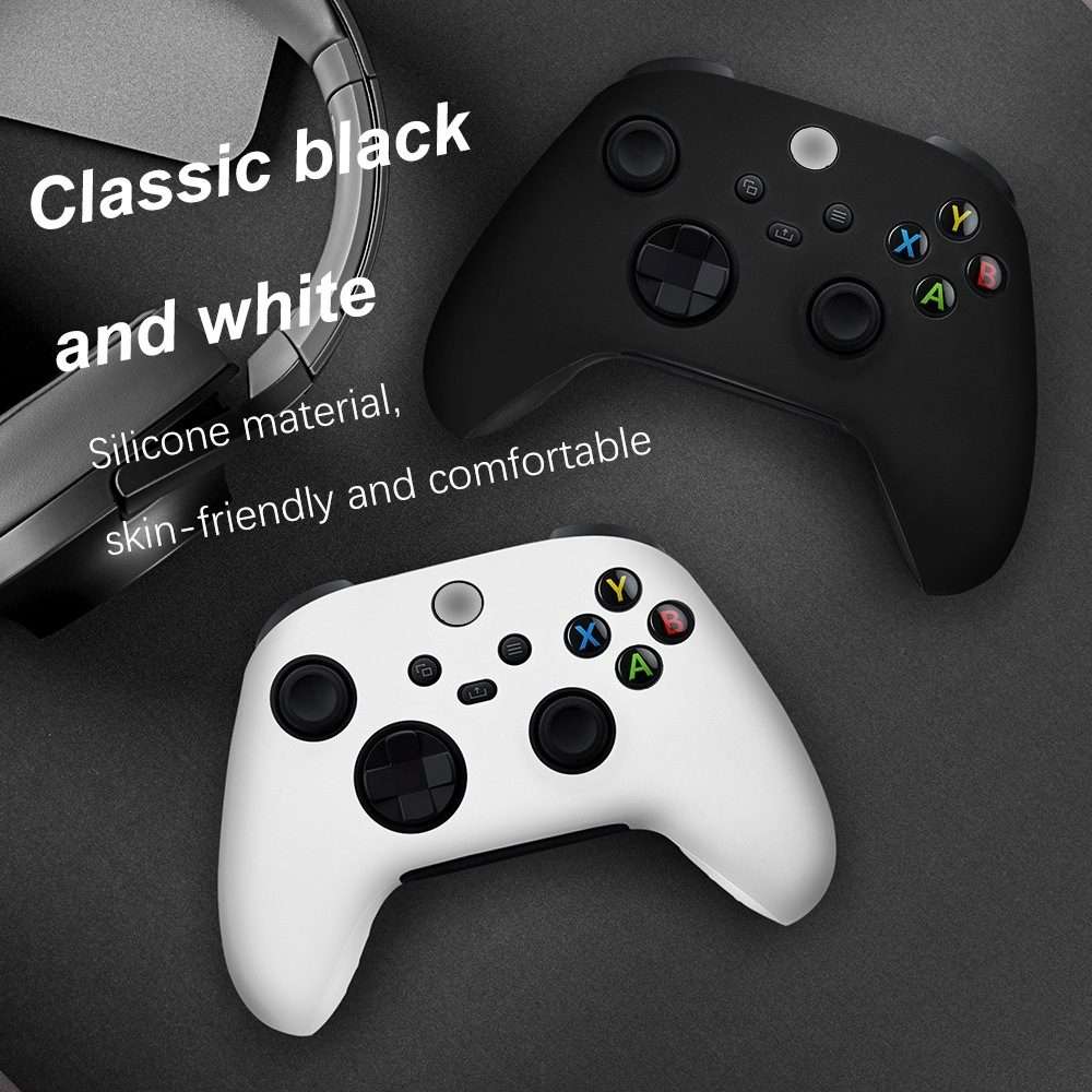 Anti-slip Silicone GamePad Protective Cover For XBOX Series X / S (Red)
