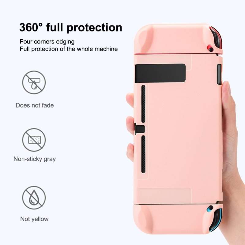 For Nintendo Switch Pure Color Shockproof TPU Case(Green)