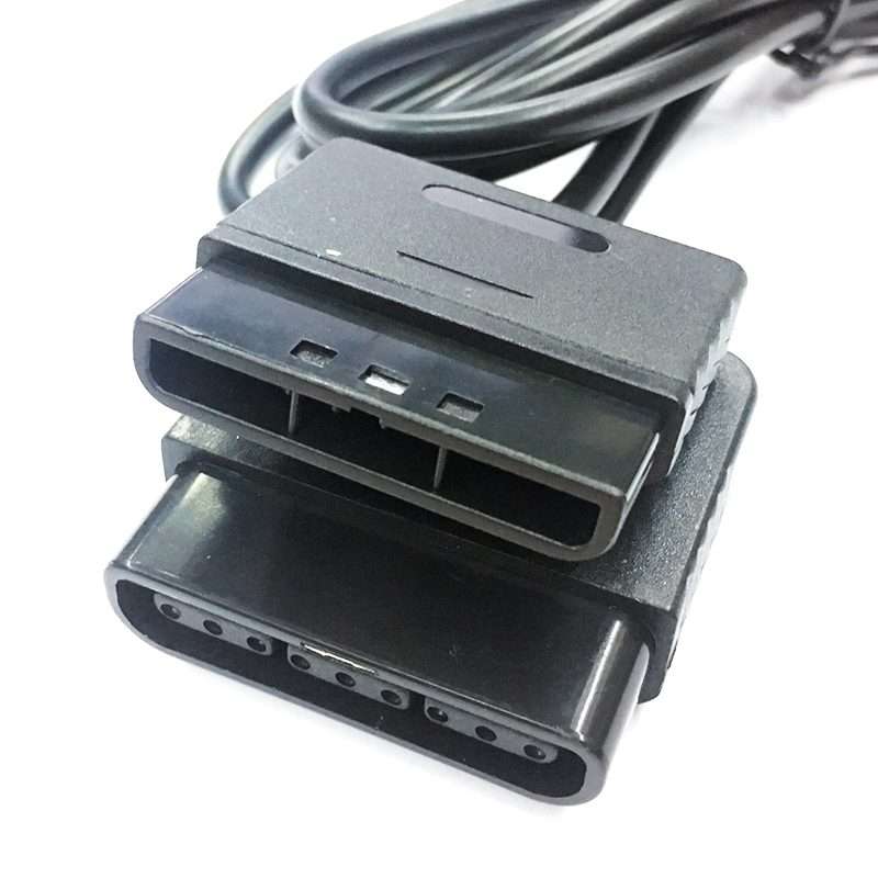 5 PCS Game Console Handle Controller Extension Line for PS / PS2, Length : 1.8m