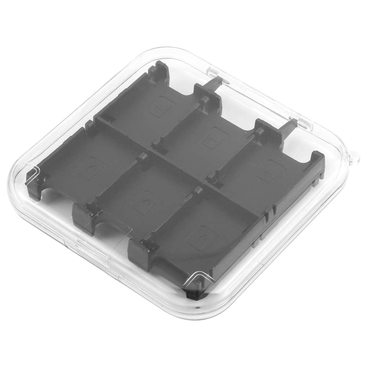12 in 1 Box Memory Card Holder Box for Nintendo Switch(Transparent)