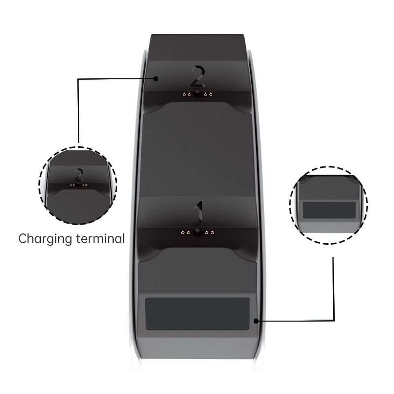 iPlay HBP-245 Game Controller Dual Seat Charger For PS5