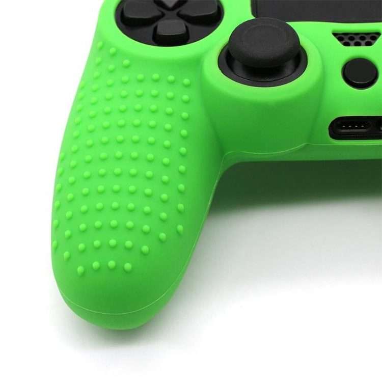 Non-slip Silicone Protective Case for Sony PS4(Red + Black)