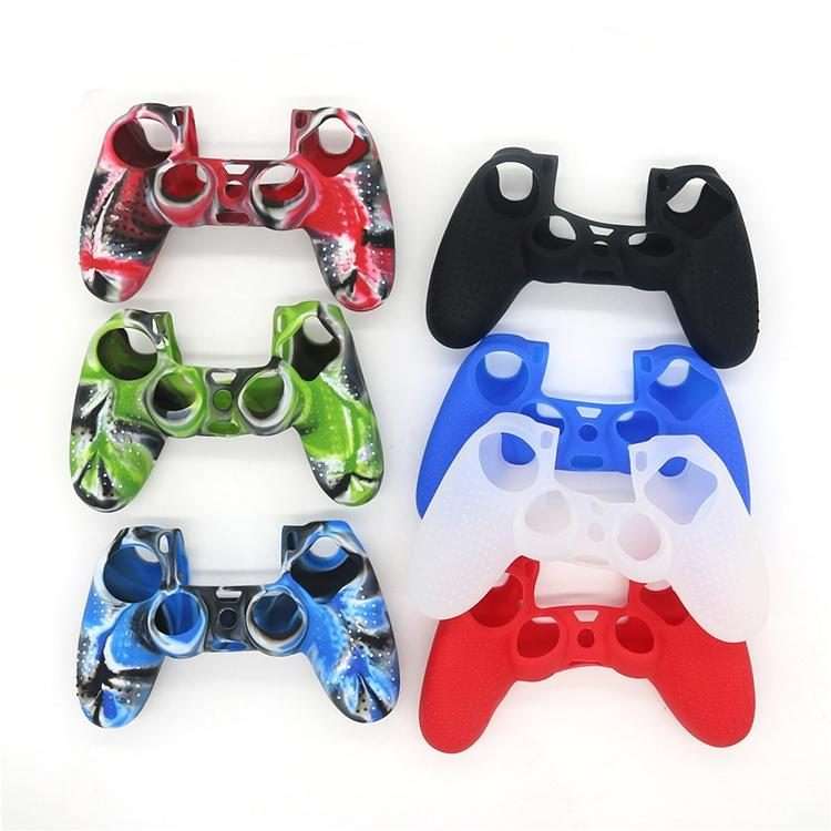 Non-slip Silicone Protective Case for Sony PS4(White)