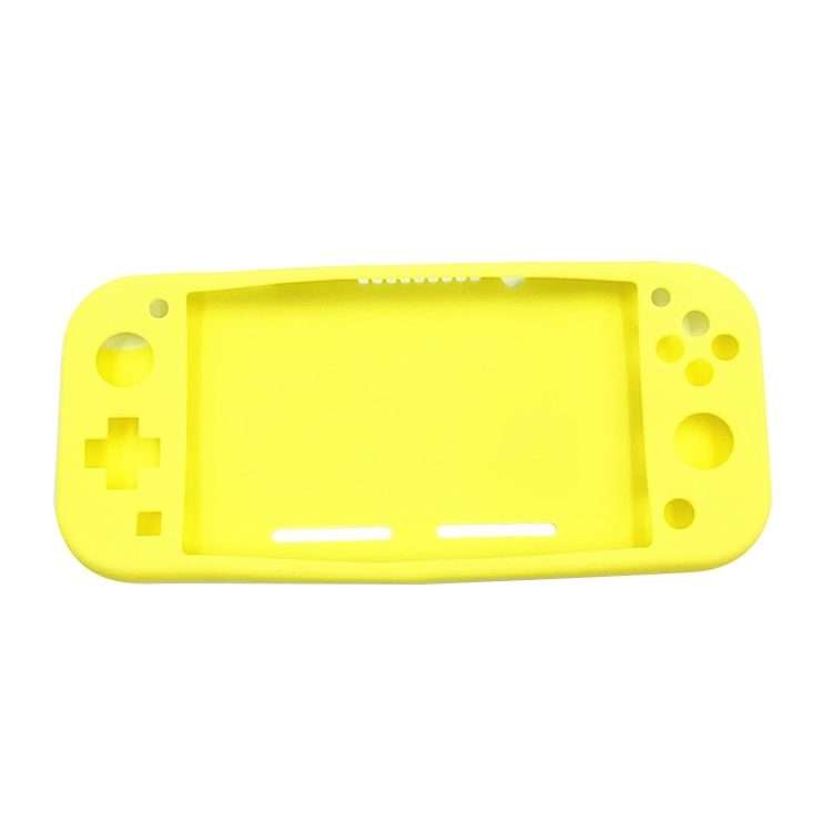 Game Console Silicone Full Coverage Protective Case for Nintendo Switch Lite / Mini(Yellow)