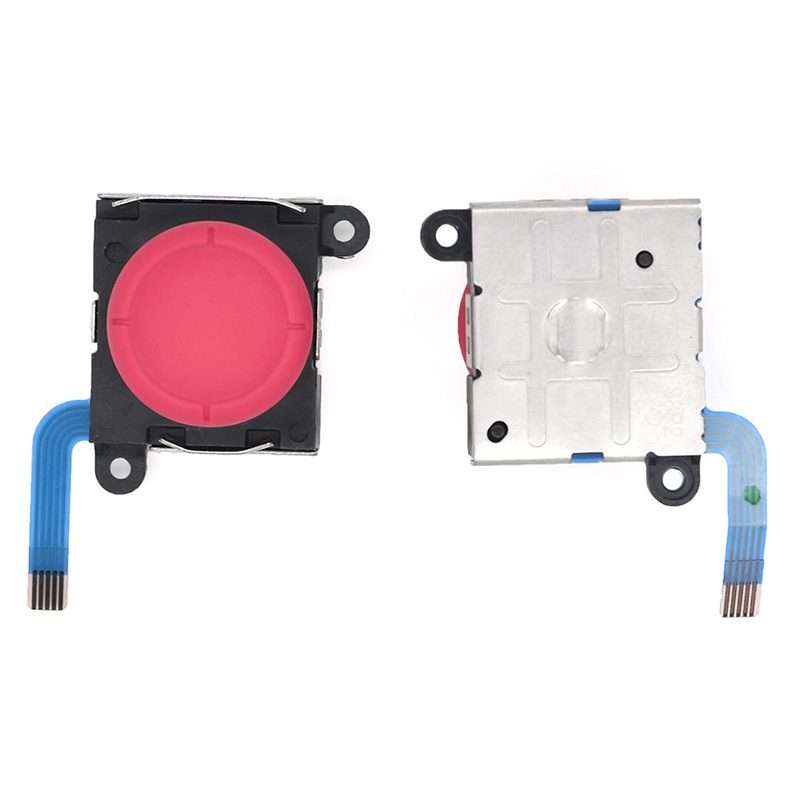 Game Console 3D Left Right Interoperability Rocker Remote Sensing Joystick for Nintendo ... (Red)