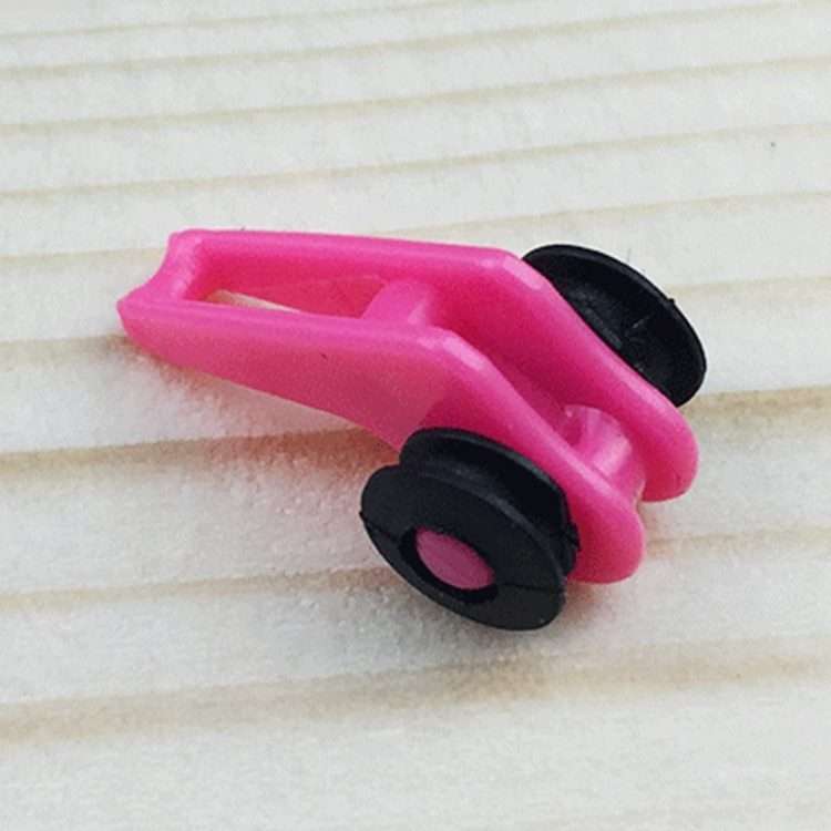 10 PCS Multiple Color Plastic Fishing Rod Pole HooK Keeper Lure Spoon Bait Holder , Random Color D