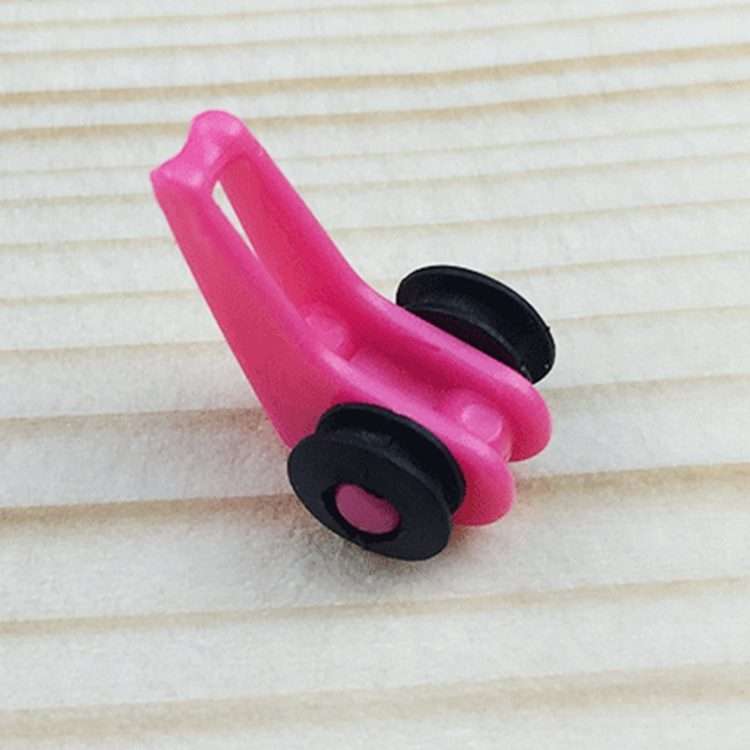 10 PCS Multiple Color Plastic Fishing Rod Pole HooK Keeper Lure Spoon Bait Holder , Random Color D