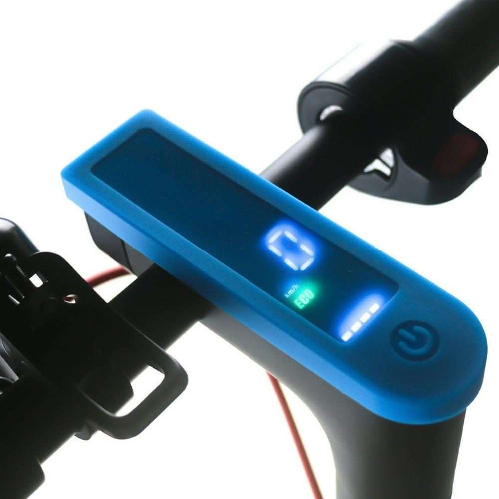 Electric Scooter Circuit Board Instrument Silicone Waterproof Protective Case for Xiaom ... (Blue)