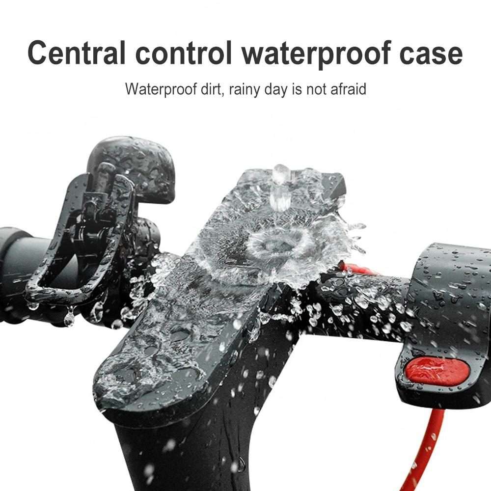 Electric Scooter Circuit Board Instrument Silicone Waterproof Protective Case for Xiaom ... (Blue)