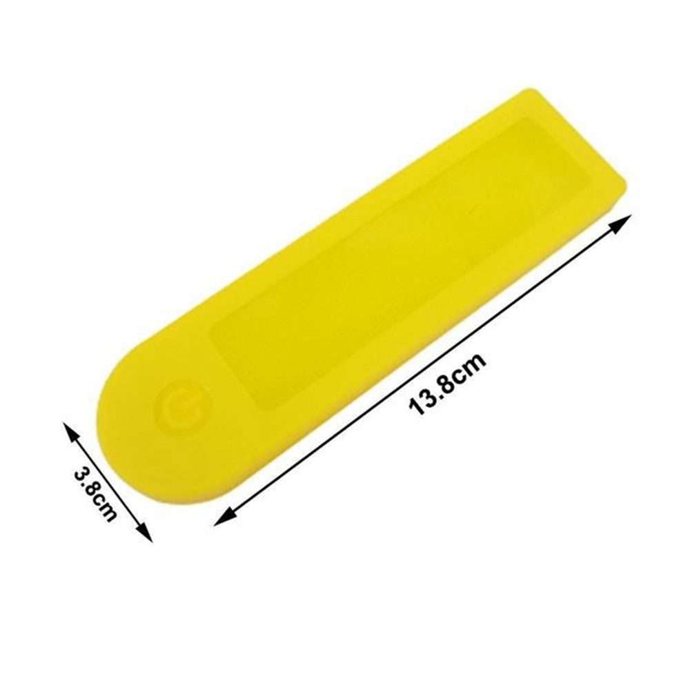 Electric Scooter Circuit Board Instrument Silicone Waterproof Protective Case for Xia ... (Yellow)