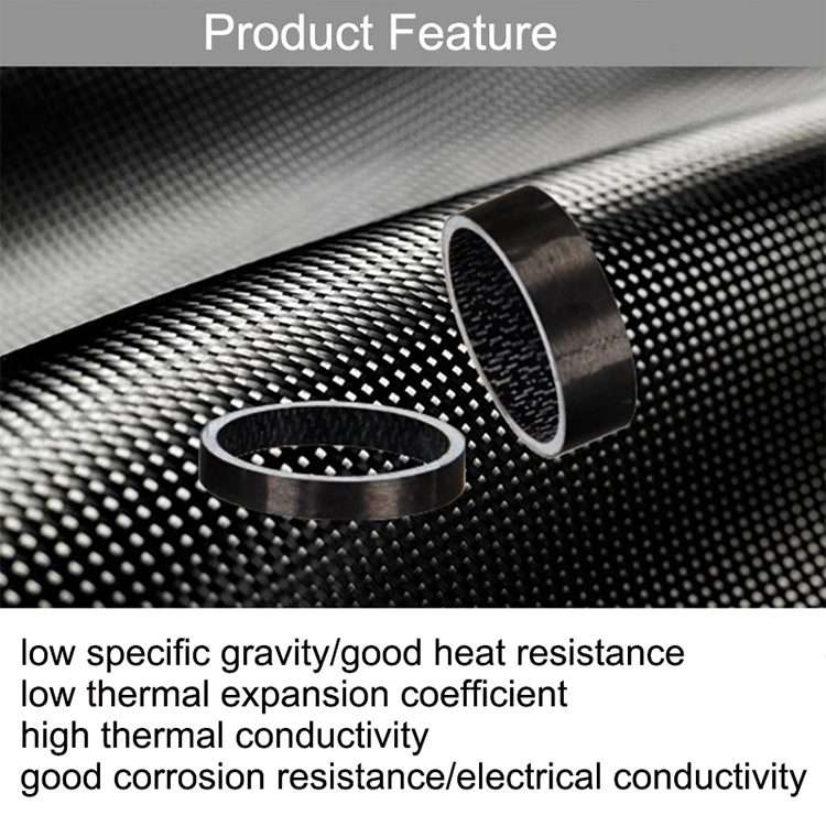 5 PCS GUB TC-004 Carbon Bicycle Spacer Set