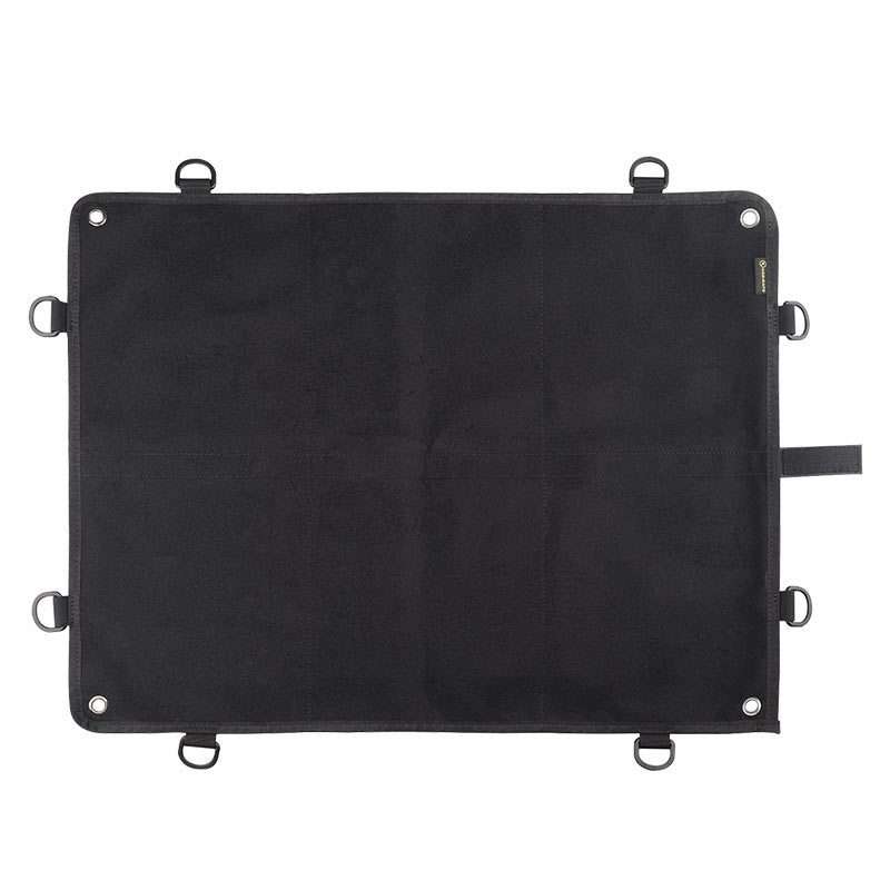 KOSIBATE CL-126 Hook and Loop Fastener Badge Storage Board with Hook(Khaki)