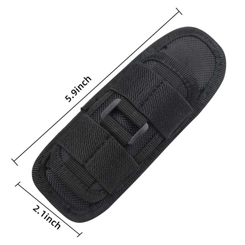 KOSIBATE H-133 Outdoor Hiking Nylon Flashlight Case (Khaki)