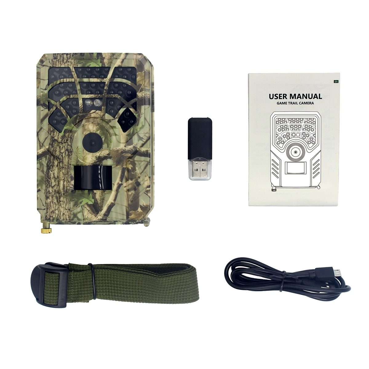 PR300 Outdoor Night Vision Hunting Tracking Camera 12MP Motion Activated