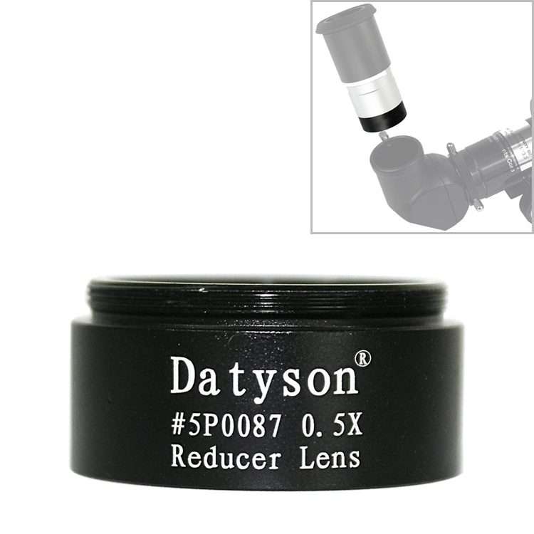 Datyson 5P0087 Fine Thread Astronomical Telescope Accessories 1.25 inch 0.5X Defocusin ... (Black)