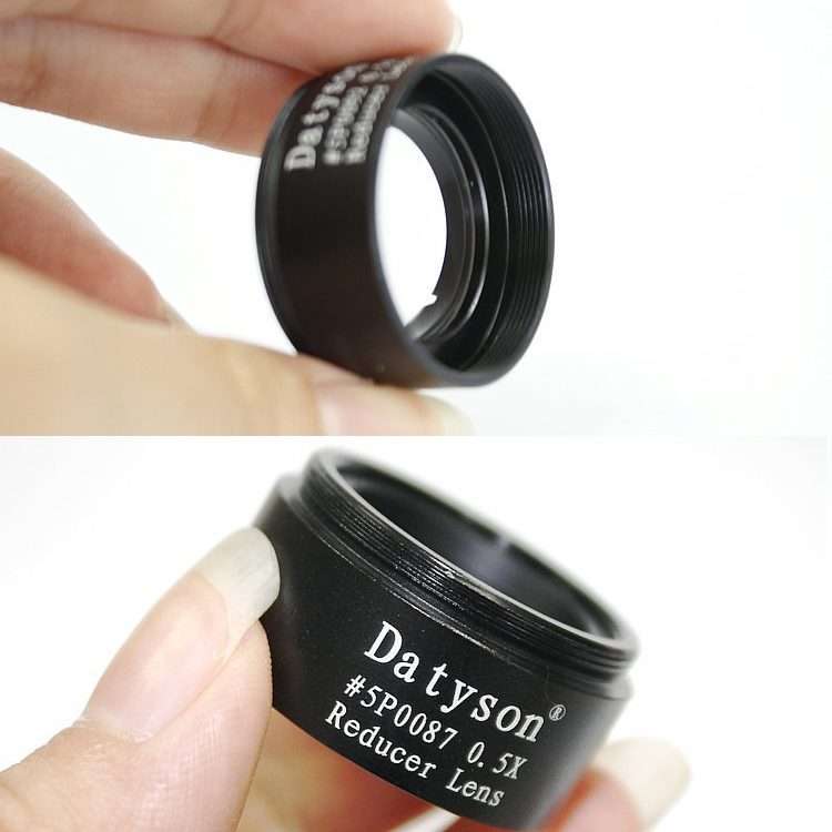Datyson 5P0087 Fine Thread Astronomical Telescope Accessories 1.25 inch 0.5X Defocusin ... (Black)