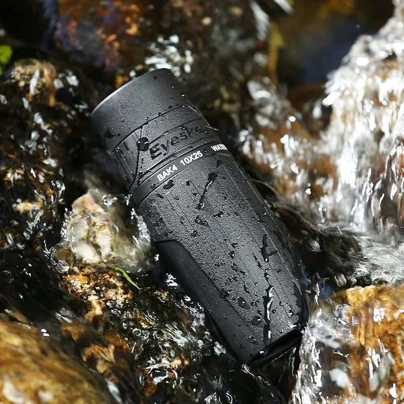 Eyeskey 10X25 Portable Monocular Binoculars Large-field Low-light Night Vision Telescope