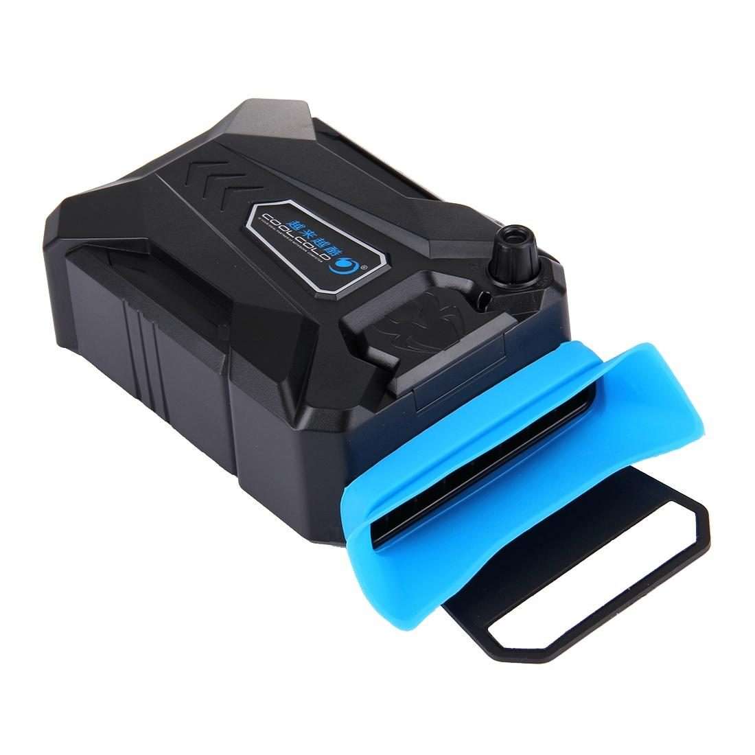 Ice Troll III Gaming Laptop Notebook Cooling Pad Mute Air Extracting Cooling Fan Turbo ... (Black)