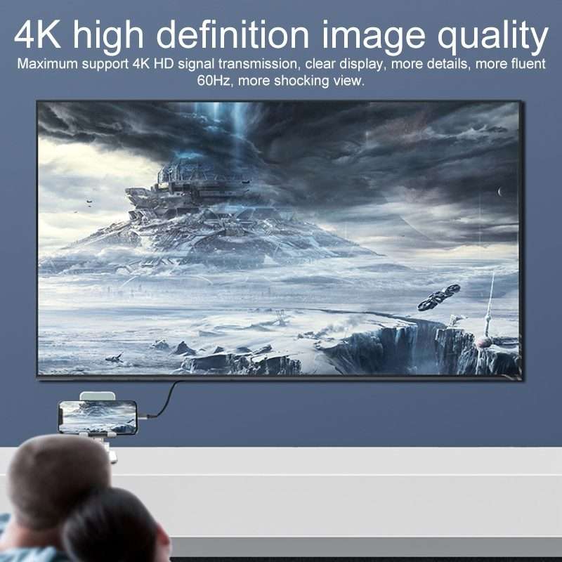 2 in 1 4K 60Hz Mini DP Male to USB-C / Type-C Charging + USB-C / Type-C Female Adapter