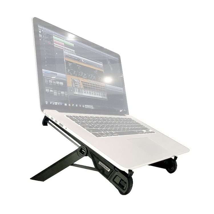 NEXSTAND Laptop Height Extender Holder Stand Folding Portable Computer Heat Dissipatio ... (Black)