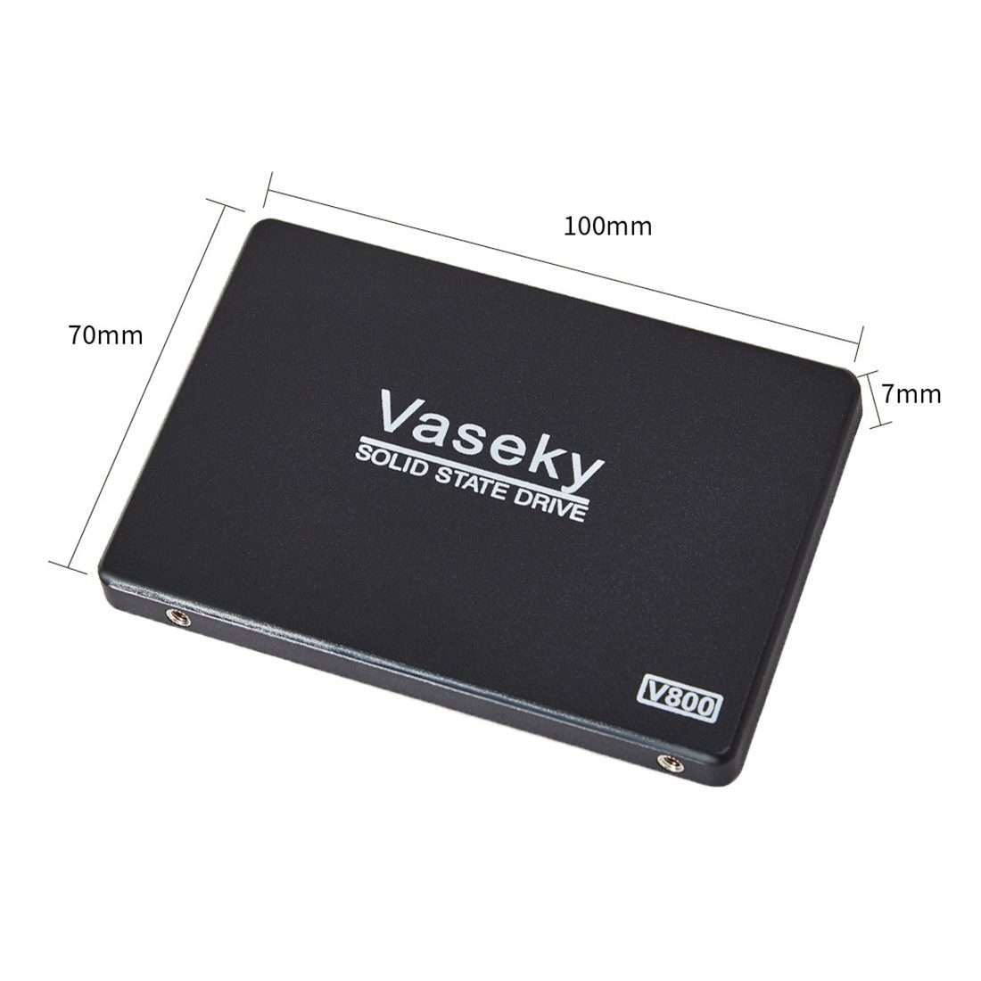 Vaseky V800 128GB 2.5 inch SATA3 6GB/s Ultra-Slim 7mm Solid State Drive SSD Hard Disk Drive for De