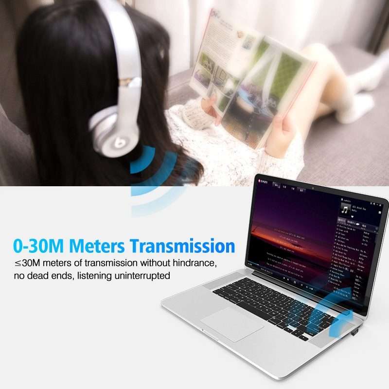 LY038 USB Mini Square Bluetooth 5.0 Adapter