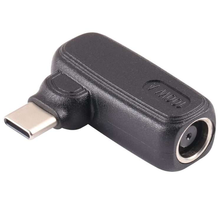 100W 7.9x5.5mm Female to USB-C/Type-C Male Plug Laptop Adapter Connector