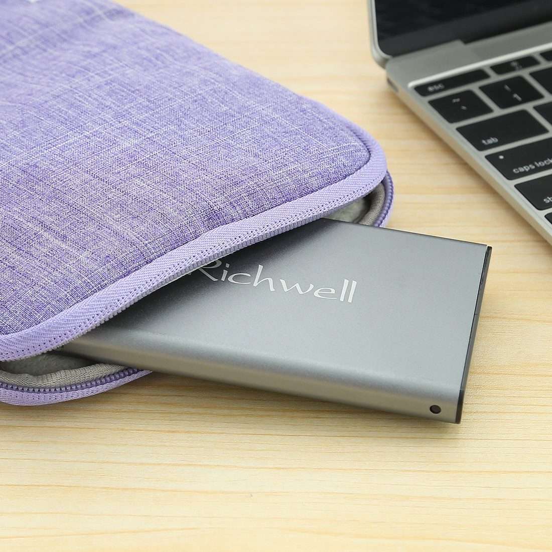 Richwell SATA R2-SATA-500GB 500GB 2.5 inch USB3.0 Super Speed Interface Mobile Hard Dis ... (Grey)