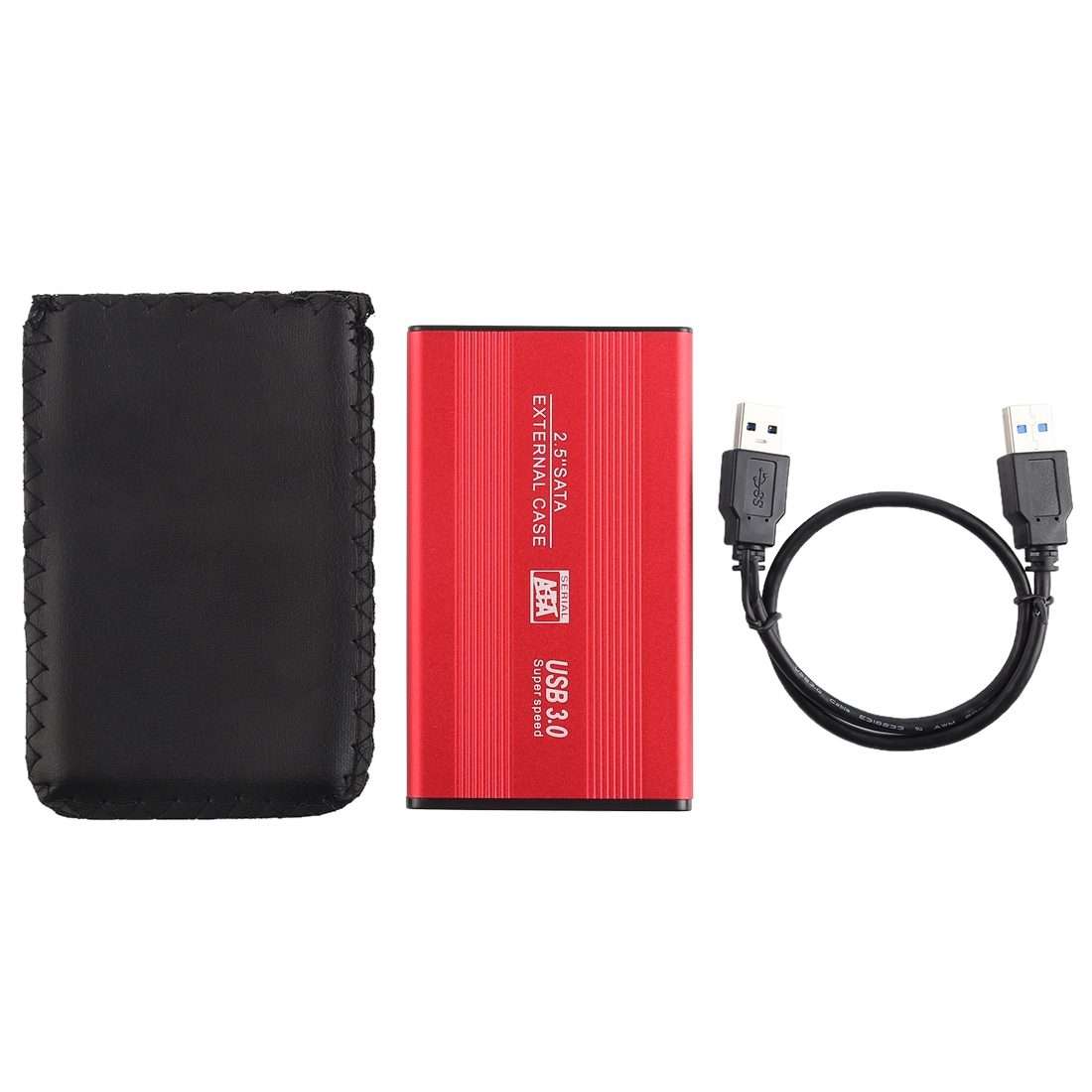 Richwell SATA R2-SATA-500GB 500GB 2.5 inch USB3.0 Super Speed Interface Mobile Hard Disk ... (Red)